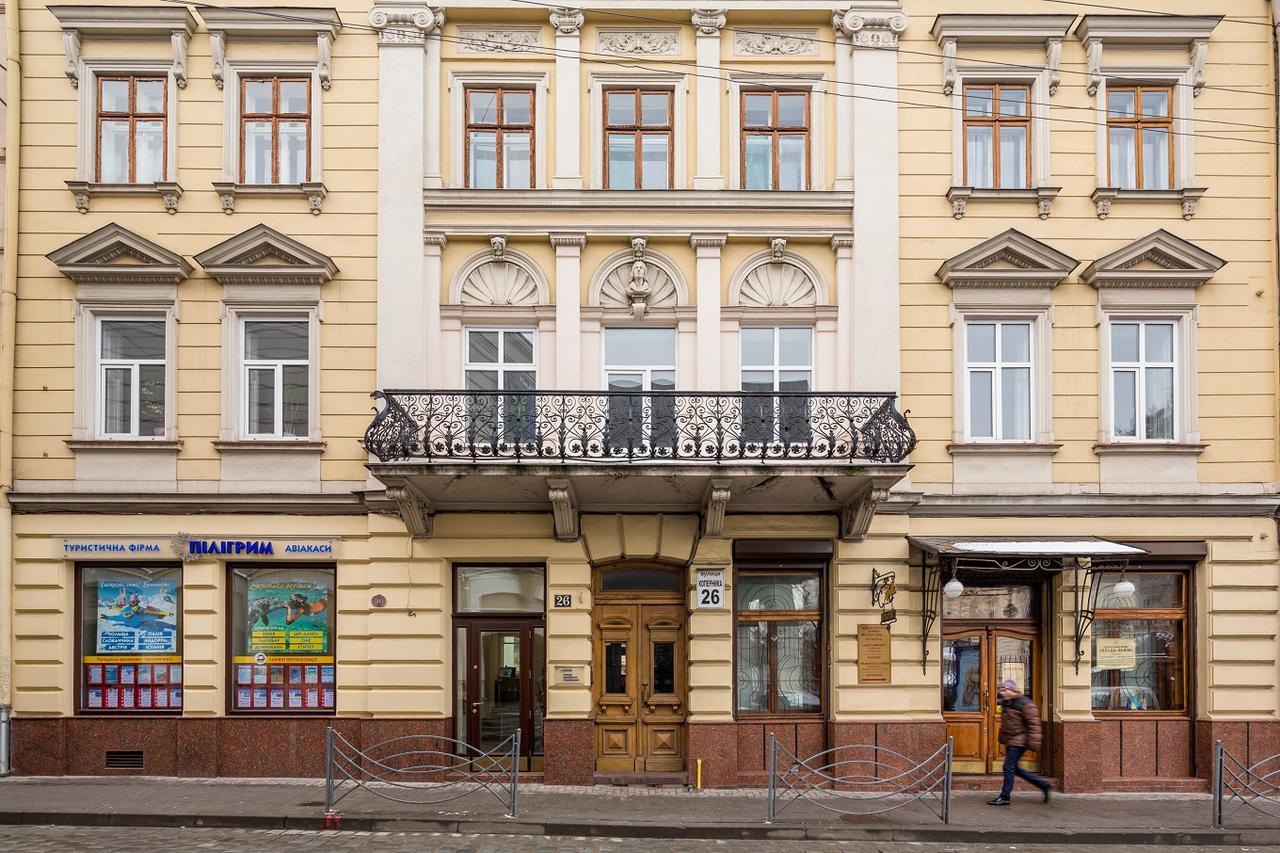 Квартира В Центрі Подобово На Вулиці Коперника 26 Біля Палацу Мистецтв Leopoli Esterno foto